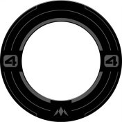 Dartboard Surrounds Samurai  4 Negro Logo Mission Darts - 1