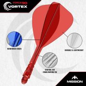 Plumas Mission Force 90 Vortex Kite Negra - 3
