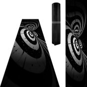Protector Suelo Dartmat Black and White 241X55 cm - 4
