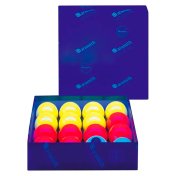 Juego bolas americano Casino Aramith Fluorescente 57.3 mm + Blanca 60.3mm - 3