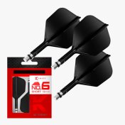 Plumas Target K-Shift No.6 Shape Black Inter (Falta EAN) - 3