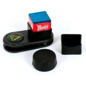 Vaula Porta Tizas Billar Magnético Cuadrado  Negro - 2