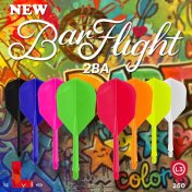 Plumas L-Style BarFlight L3 Shape Naranja Neon 2ba - 3