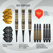 Dardos Shot Alchemy Auro P.Plastico 90% 20gr - 2