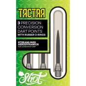 Puntas Conversion Shot Tactra Negra Plateada 34.5mm 2ba - 5