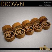 Soleta Naolly Brown Cue Tip 14mm H1 - 4