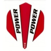 Plumas Power Max Standard Logo Roja/Blanca - 2