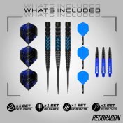 Dardos Red Dragon Amp Tapered 90% 21g - 2