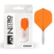 Plumas Red Dragon Nitro Flite System White Orange NO2 Short - 6