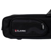 Funda para taco de billar Classic CueGuard Negra 3P 5F 83cm - 6