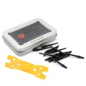 Puntas Cuesoul OTO Small Thread Soft Tip Rosca 3mm Black 28.5mm 80 unit - 2