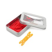 Puntas Cuesoul OTO Small Thread Soft Tip Rosca 3mm Red 28.5mm 80 unit - 2