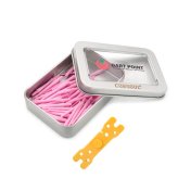 Puntas Cuesoul OTO Small Thread Soft Tip Rosca 3mm Pink 28.5mm 80 unit - 2