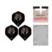 Pluma Dardos Bullet Lobo Fang Flights No2 - 2