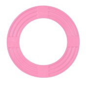 Dartboard One 80 Darts Surrounds Pink Con Logo - 3