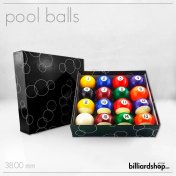 Juego de bolas billar americano 38 mm - 2