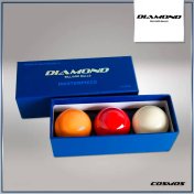 Juego Bolas Diamond Carom Carambola 61.5mm 1 Set 3 Bolas - 2