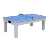 Mesa de Billar 3 En 1 Blanco - 2