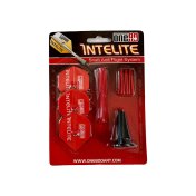 One80 Starter Pack Cañas Intelite Larga Roja + Plumas Standard Rojas+ Aplicador - 1