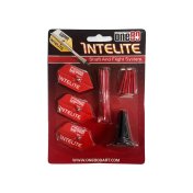 One80 Starter Pack Cañas Intelite Mediana Roja + Plumas Slim Roja + Aplicador - 1