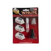 One80 Starter Pack Cañas Intelite Larga Transparente + Plumas Slim Blancas + Aplicador - 1