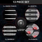 Dardos Target Darts Star Wars AT-AT 90% 24g Swiss Point - 2
