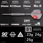 Dardos Target Darts Star Wars AT-AT 90% 24g Swiss Point - 3