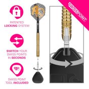 Dardos Target Darts Bolide Envy 04 21g 90% Swiss Point - 4