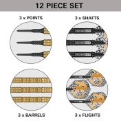 Dardos Target Darts Bolide Envy 10 18g 90%  - 3