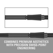 Puntas Target Darts Elysian Archetype 43 Swiss Point Negro 30mm - 2