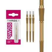 Puntas Target Darts Elysian Archetype 43 Swiss Point Dorado 35mm