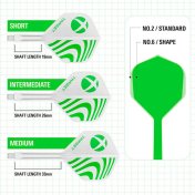 Plumas Target K-Flex No.6 Shape Medium Xbox - 2