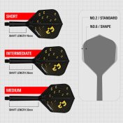 Plumas Target K-Flex Bolide No.6 Shape Short  - 2