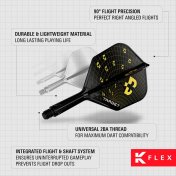 Plumas Target K-Flex Bolide No.6 Shape Medium - 3