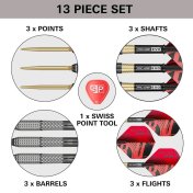 Dardos Target Stephen Bunting G5 Void Swiss Point 95% 23gr  - 2