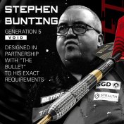Dardos Target Stephen Bunting G5 Void Swiss Point 95% 23gr  - 7