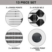 Dardos Target Chris Dobey 95K 95% Swiss Point 22gr  - 2
