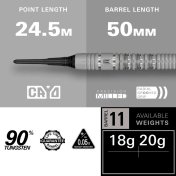 Dardos Target Cryo 11 90% 20gr  - 3