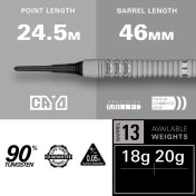Dardos Target Cryo 13 90% 18gr  - 3