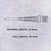 Puntas Target Cryo Tips 2ba Negra 25mm 30unid - 4