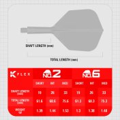 Plumas Target K-Flex Bolide No.2 Standard Intermediate - 2