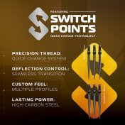 Dardos Winmau Exion Parallel 23g 90% Switch Point - 8