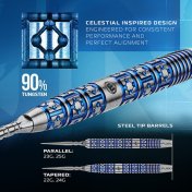Dardos Winmau Lunaris Tapered 22g 90% Switch Point - 5