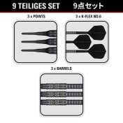 Dardos Target Japan Black Marque Creed 90% 21.5gr - 4