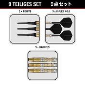 Dardos Target Japan Black Marque Enzo 90% 18gr - 4