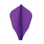 Plumas Fit Flight 6 unid. W-Shape Purple Morado - 1