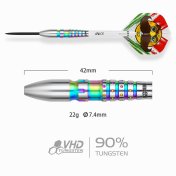 Dardos One80 Mamo Massimo V2 90% 22g  - 3