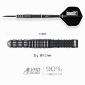 Dardos One80 Luo Zhuolun Sniper 90% 22g  - 2