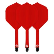 Plumas Shot Darts Deck System Rojo No.2 Short - 1