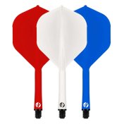 Plumas Shot Darts Deck System Tricolor No.2 Short - 1